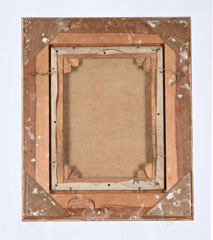 Artwork by Swedish School, 19th Century, A PAIR OF PORTRAITS OF AN OFFICER AND HIS WIFE, Made of Oil on canvas