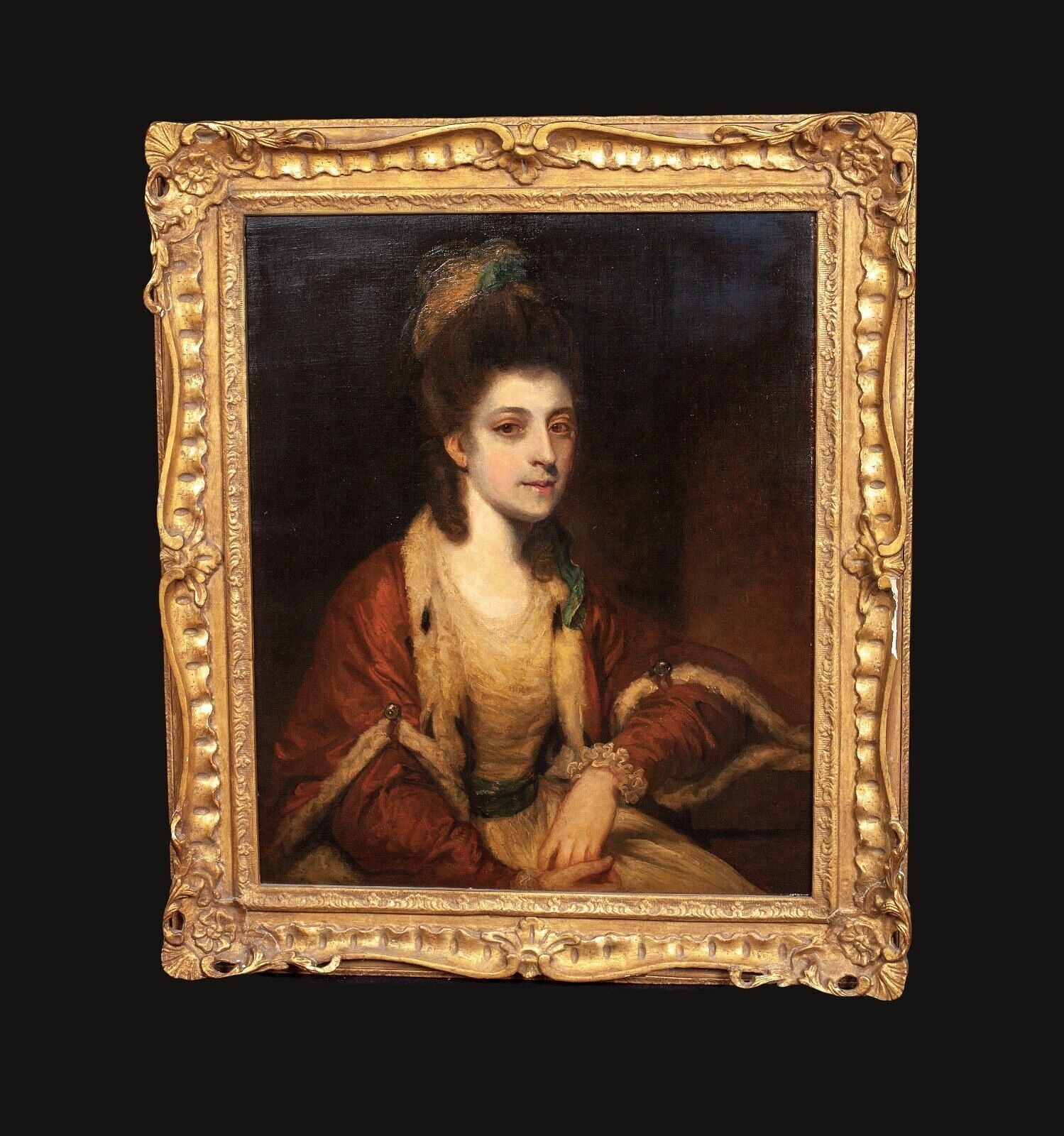 FREDERICK SPENCER | PORTRAIT OF HARRIET DUTENS OF CRAIGFORTH OIL ...