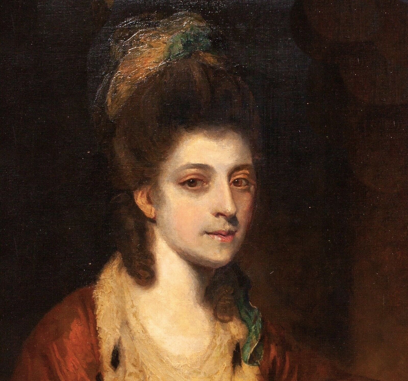 FREDERICK SPENCER | PORTRAIT OF HARRIET DUTENS OF CRAIGFORTH OIL ...