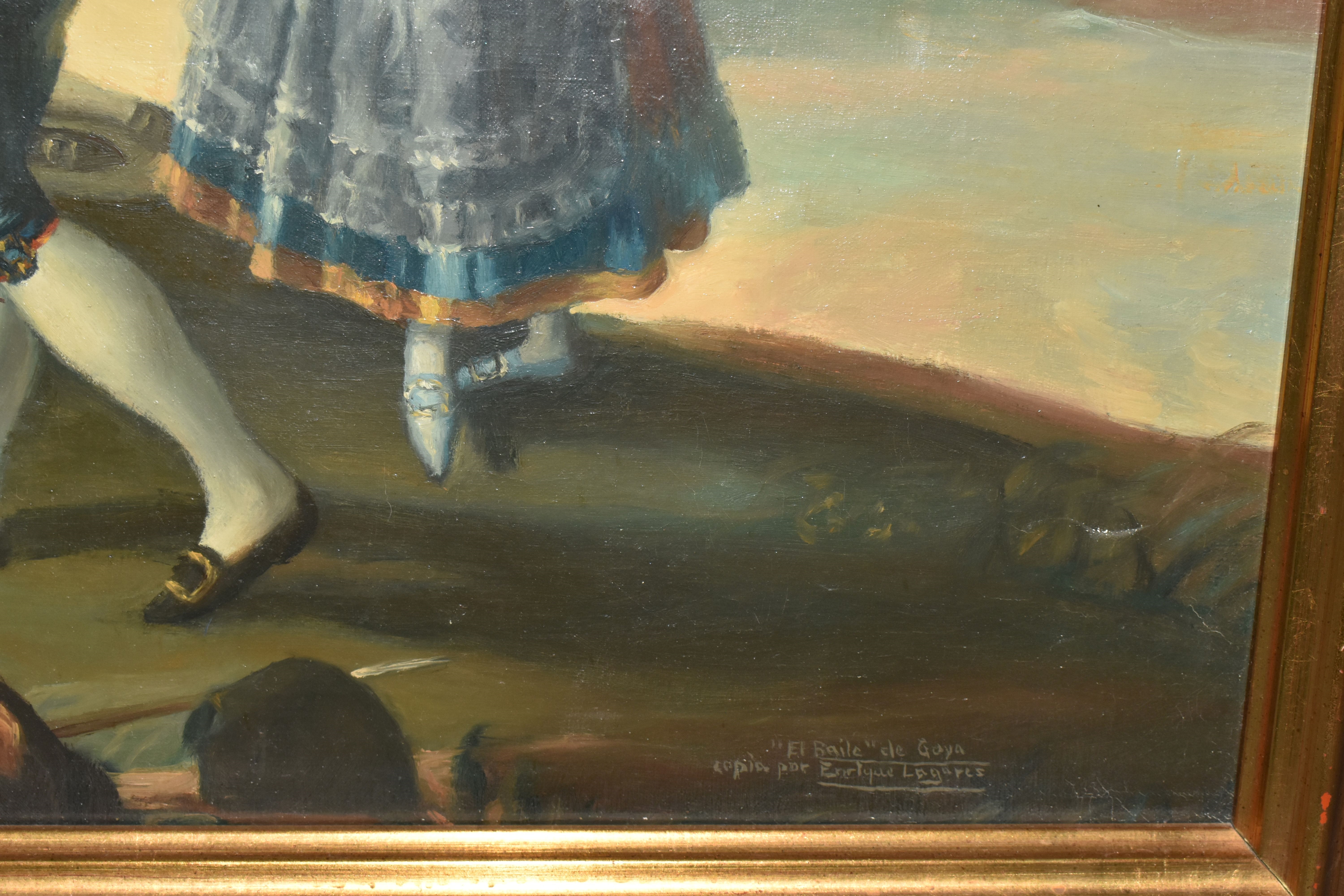 Artwork by Enriques Lagares, ‘EL BAILE’, Made of oil on canvas