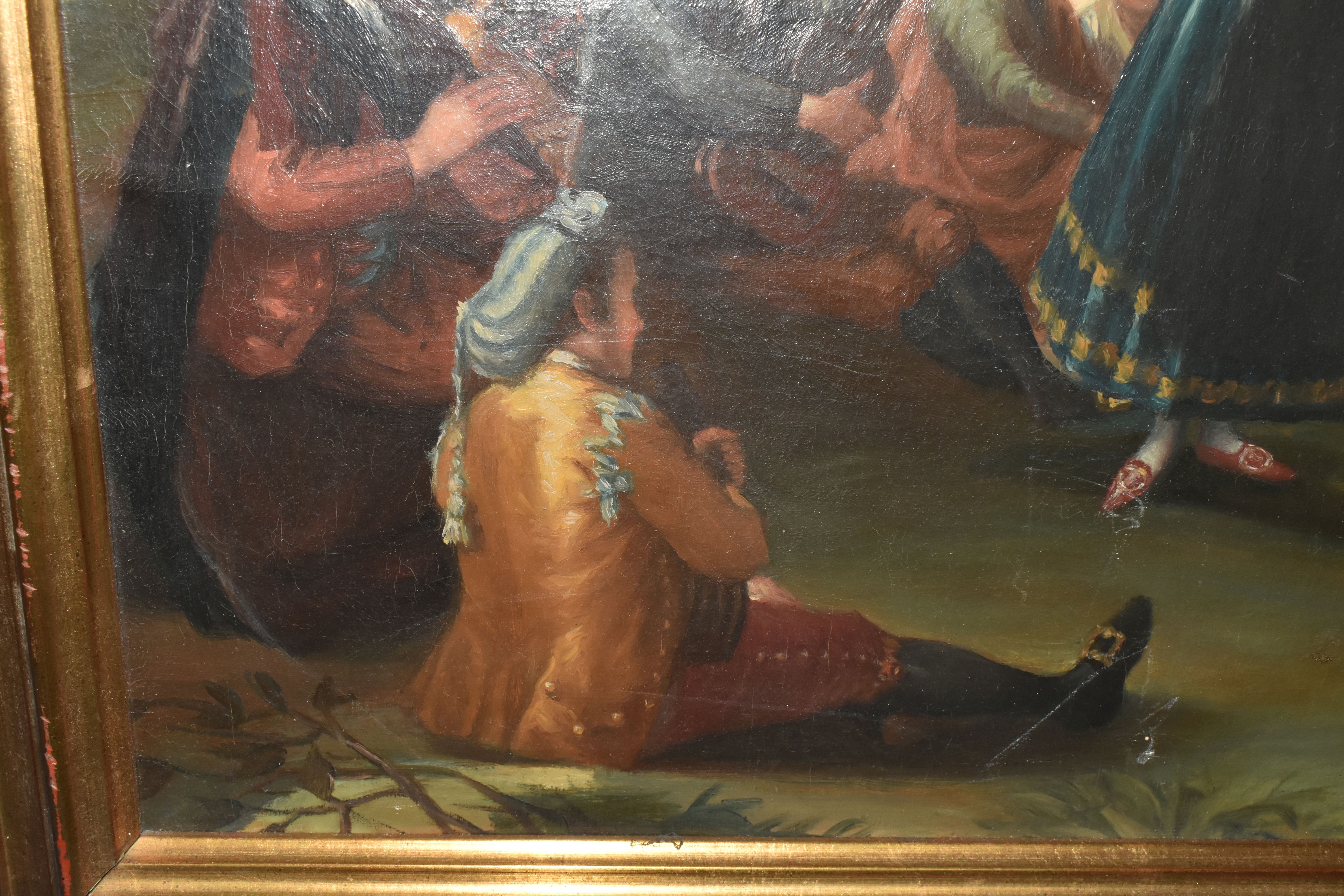 Artwork by Enriques Lagares, ‘EL BAILE’, Made of oil on canvas