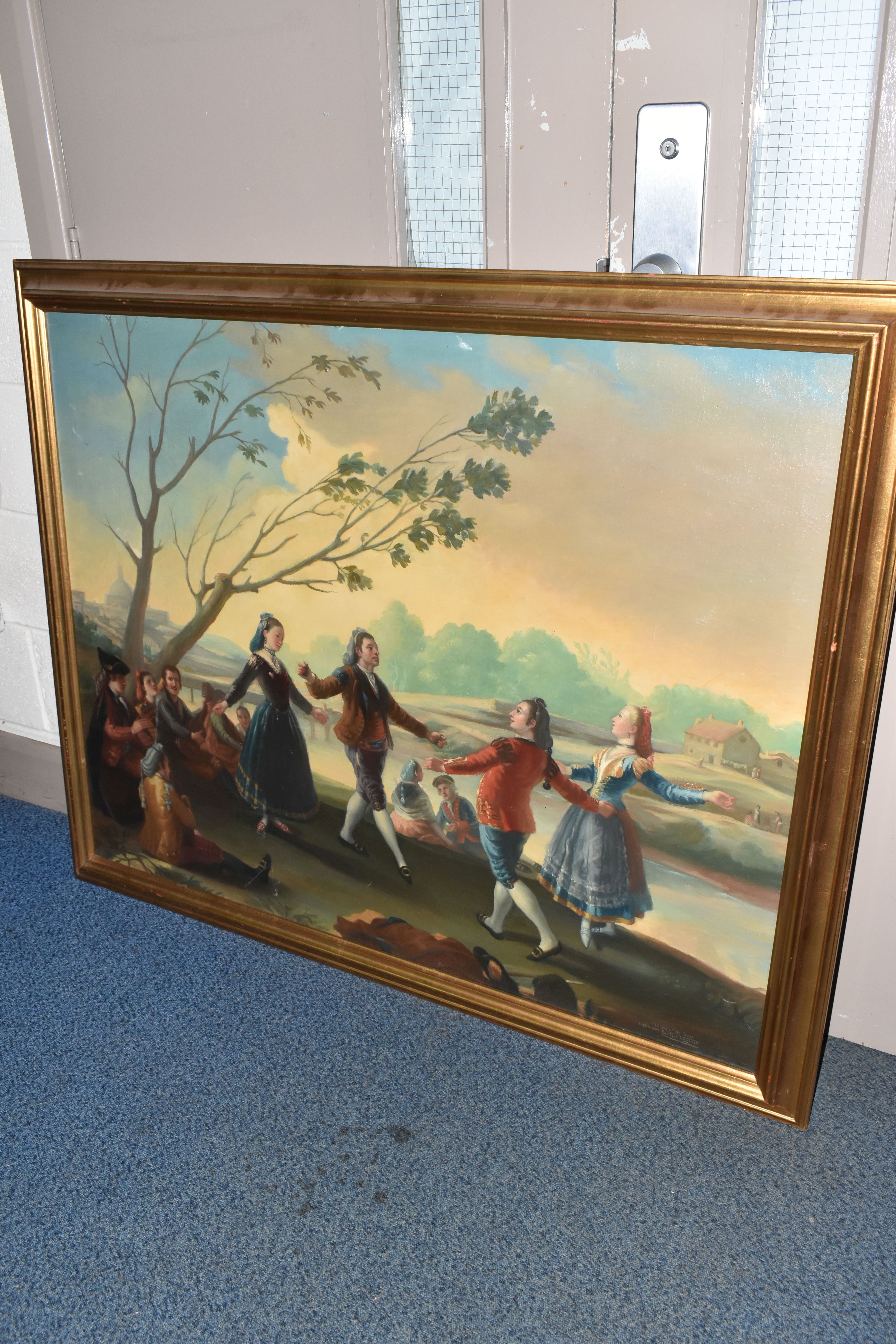 Artwork by Enriques Lagares, ‘EL BAILE’, Made of oil on canvas