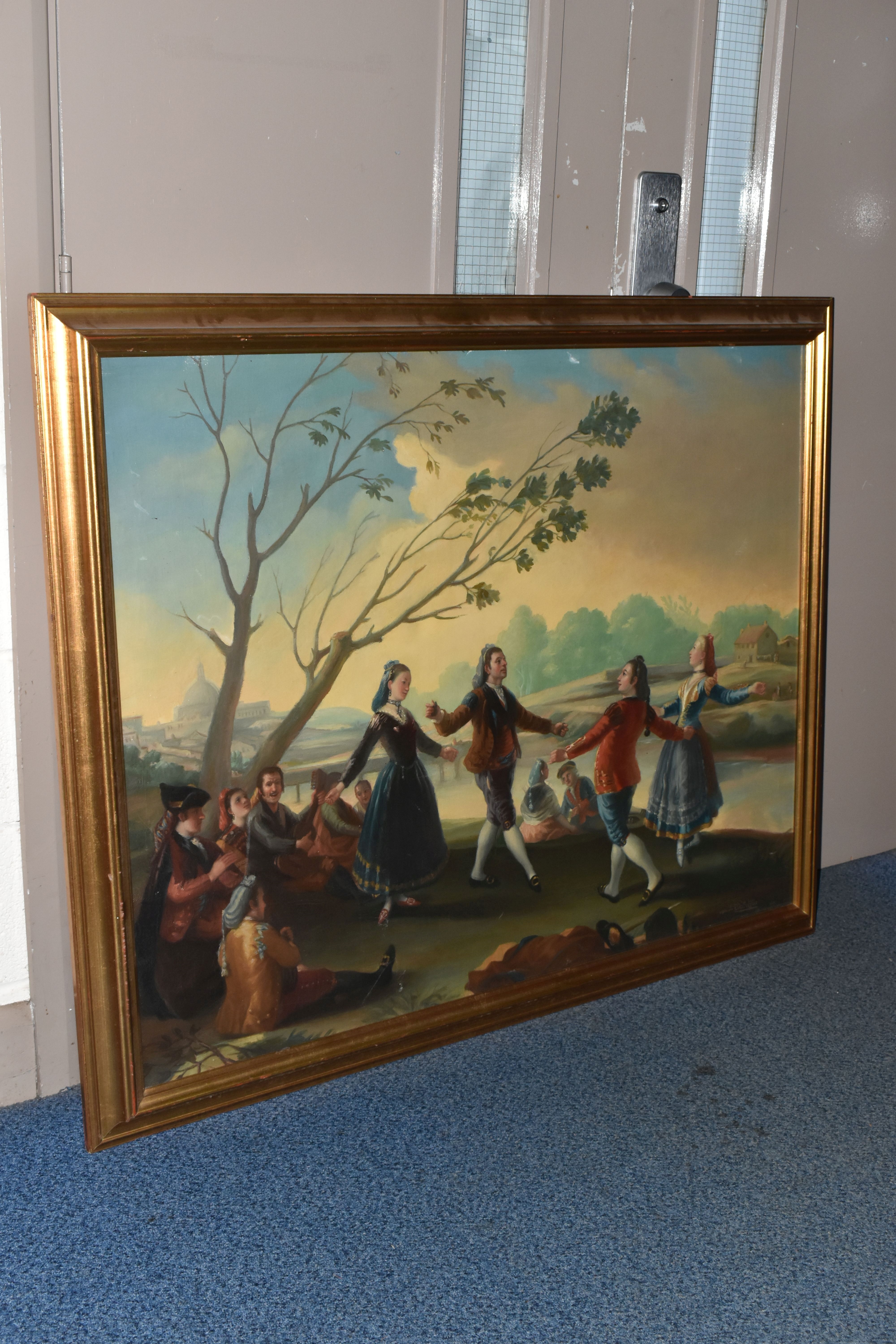 Artwork by Enriques Lagares, ‘EL BAILE’, Made of oil on canvas