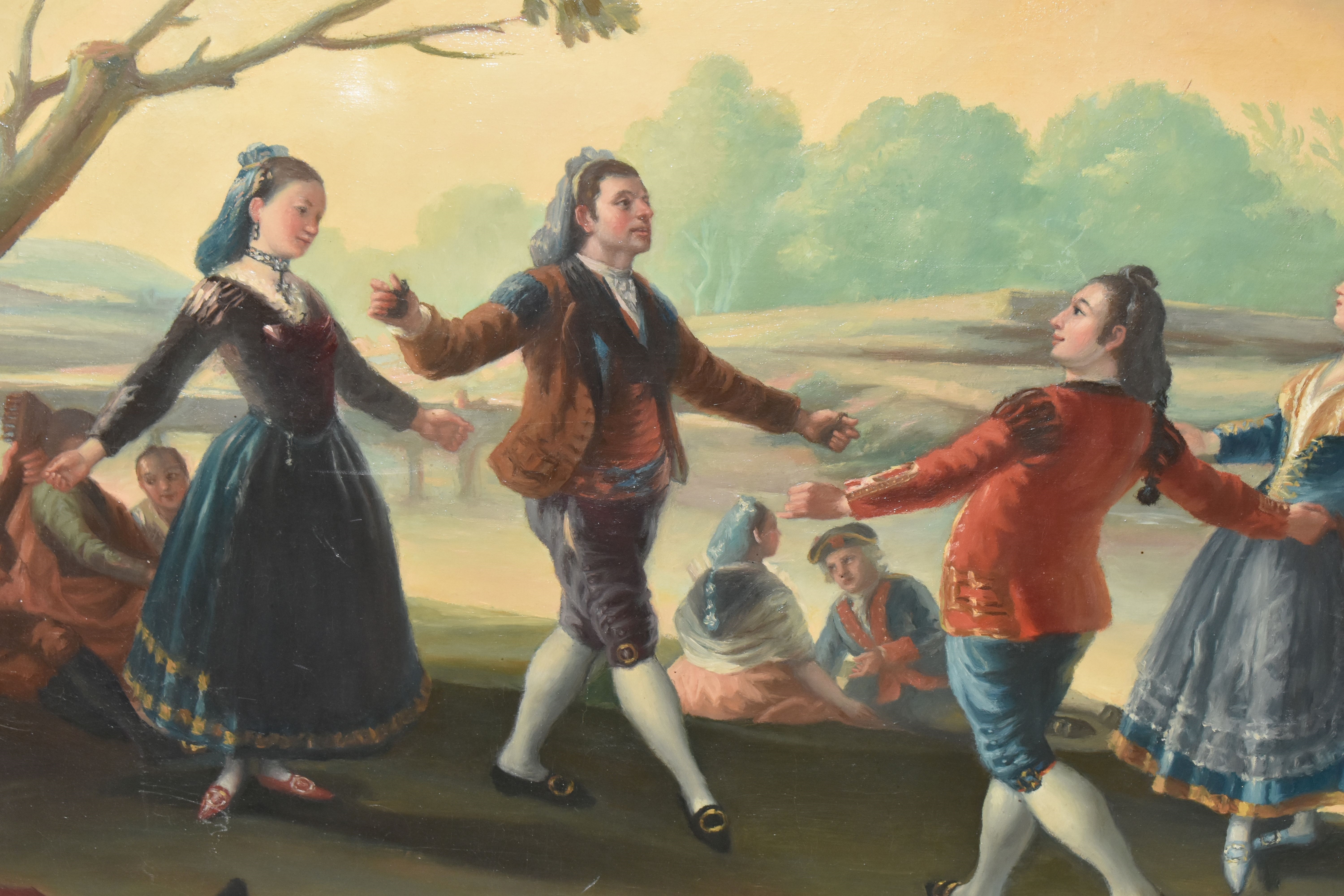 Artwork by Enriques Lagares, ‘EL BAILE’, Made of oil on canvas