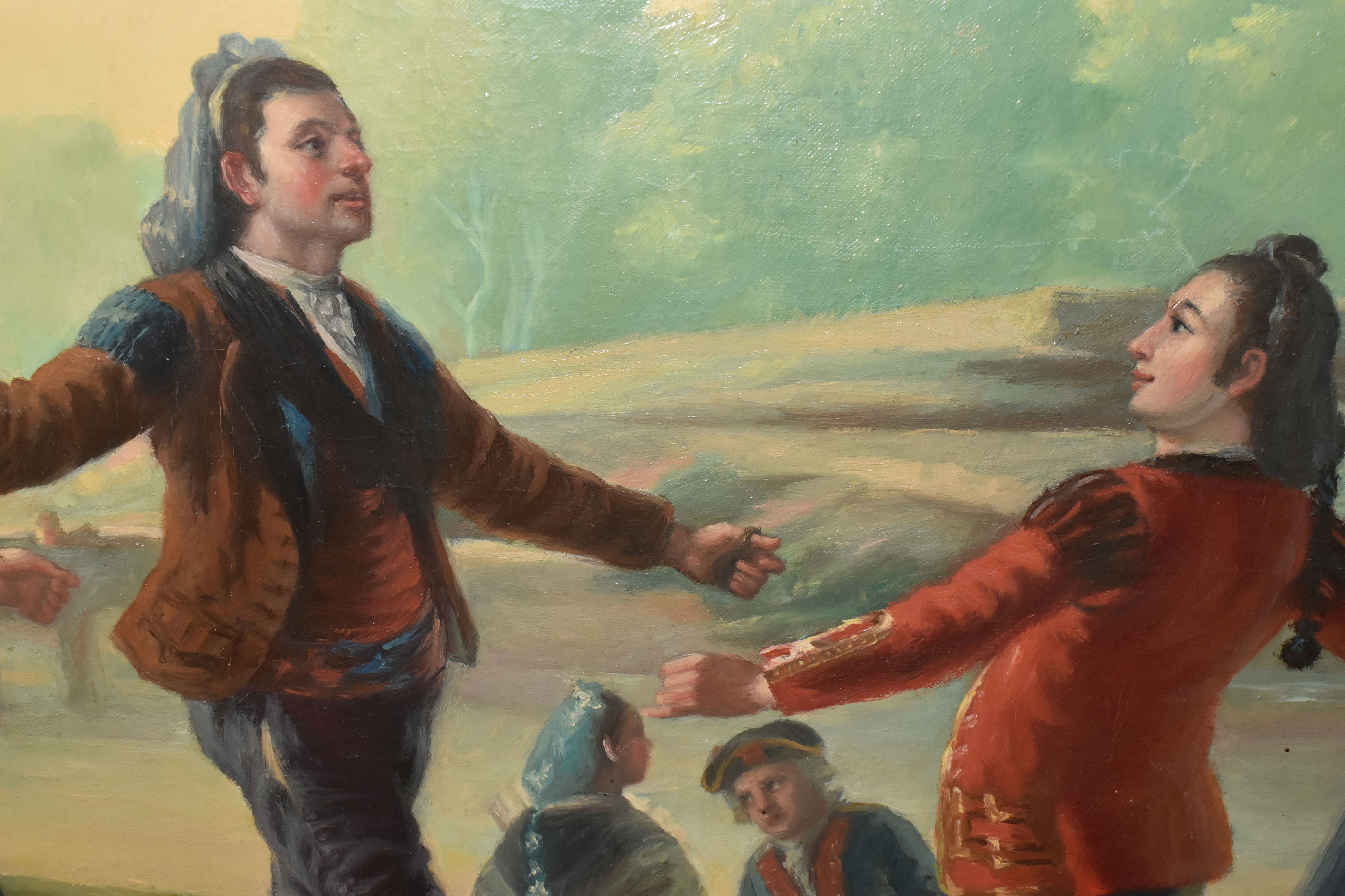 Artwork by Enriques Lagares, ‘EL BAILE’, Made of oil on canvas