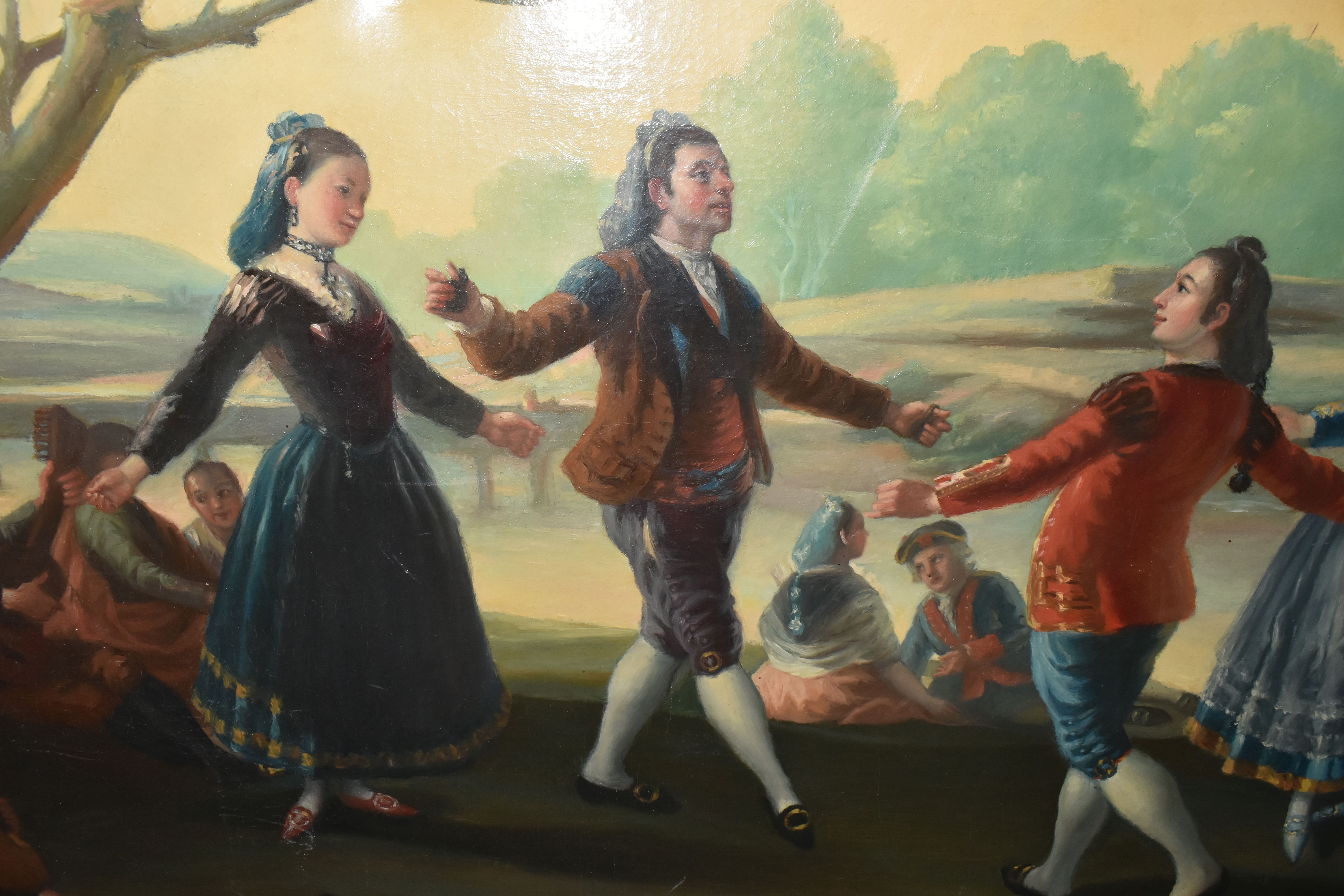 Artwork by Enriques Lagares, ‘EL BAILE’, Made of oil on canvas