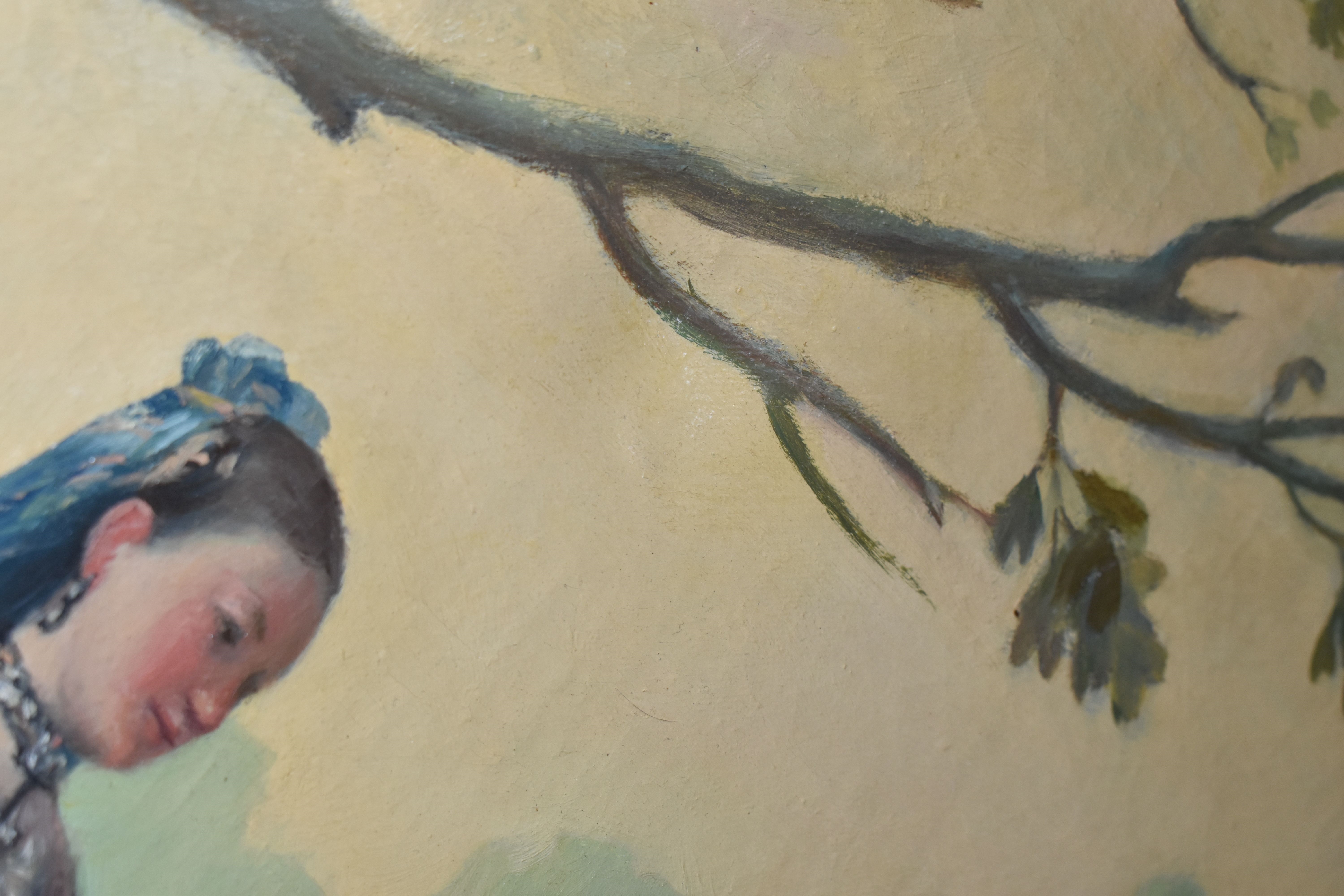 Artwork by Enriques Lagares, ‘EL BAILE’, Made of oil on canvas