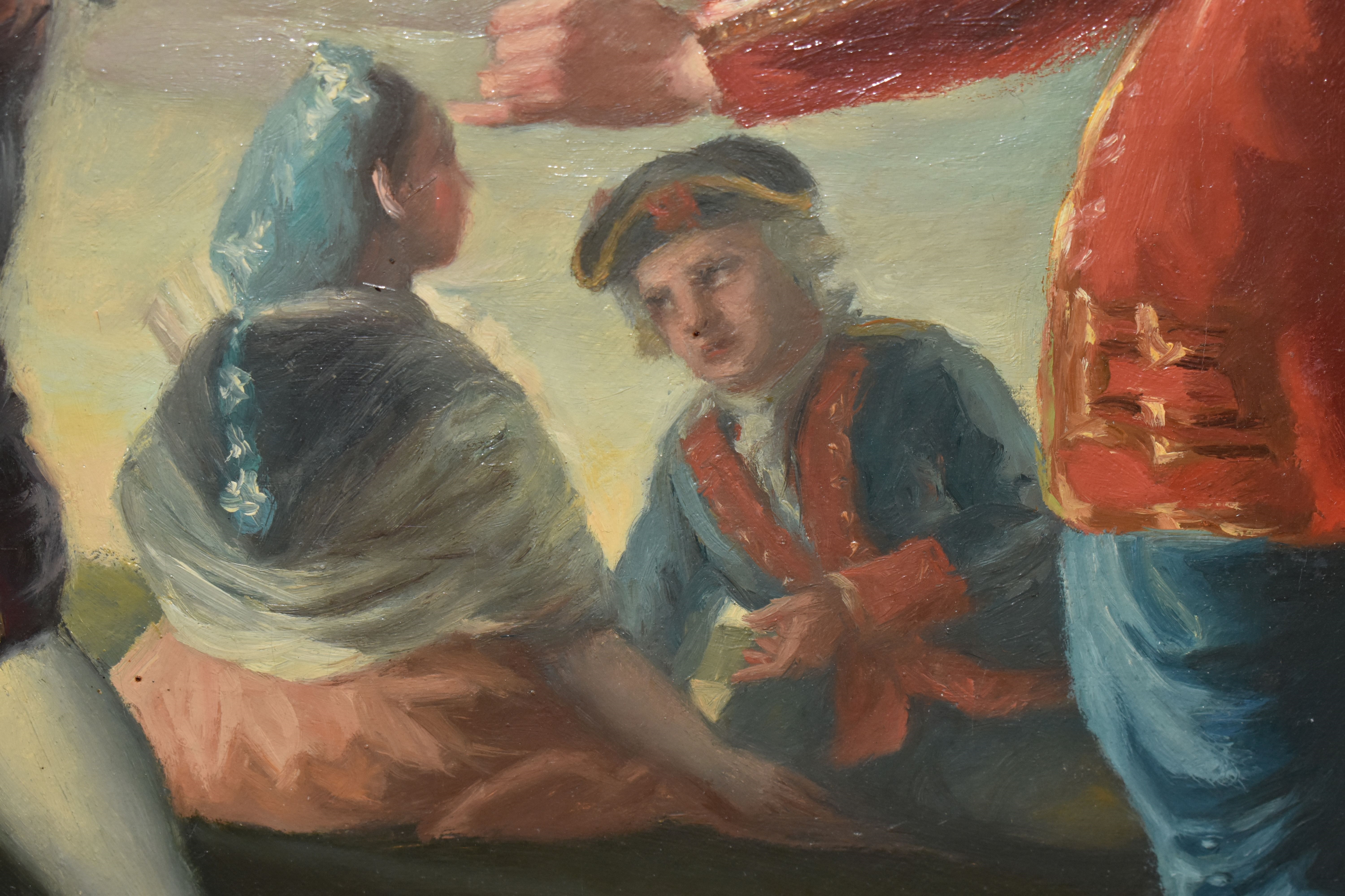 Artwork by Enriques Lagares, ‘EL BAILE’, Made of oil on canvas