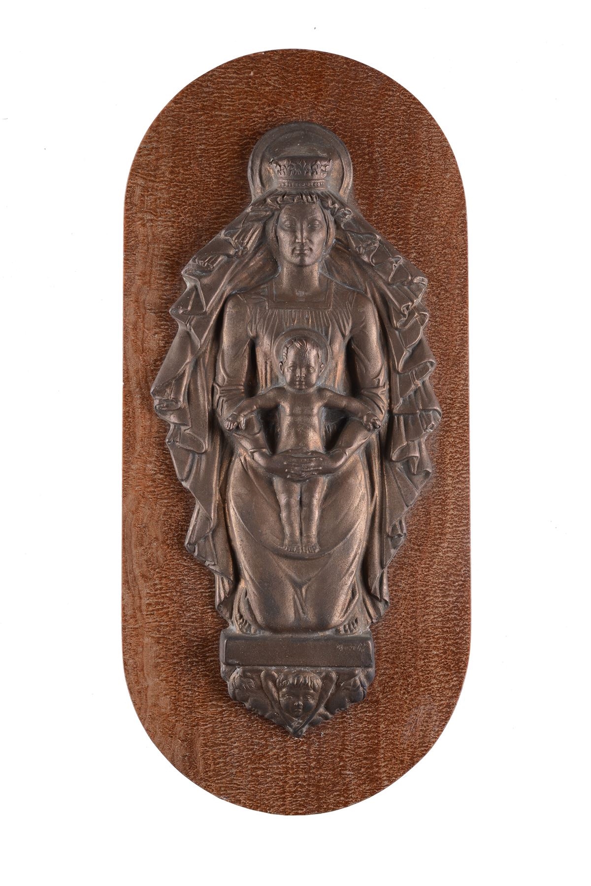 Mario Moschi | Madonna and Child (1896) | MutualArt