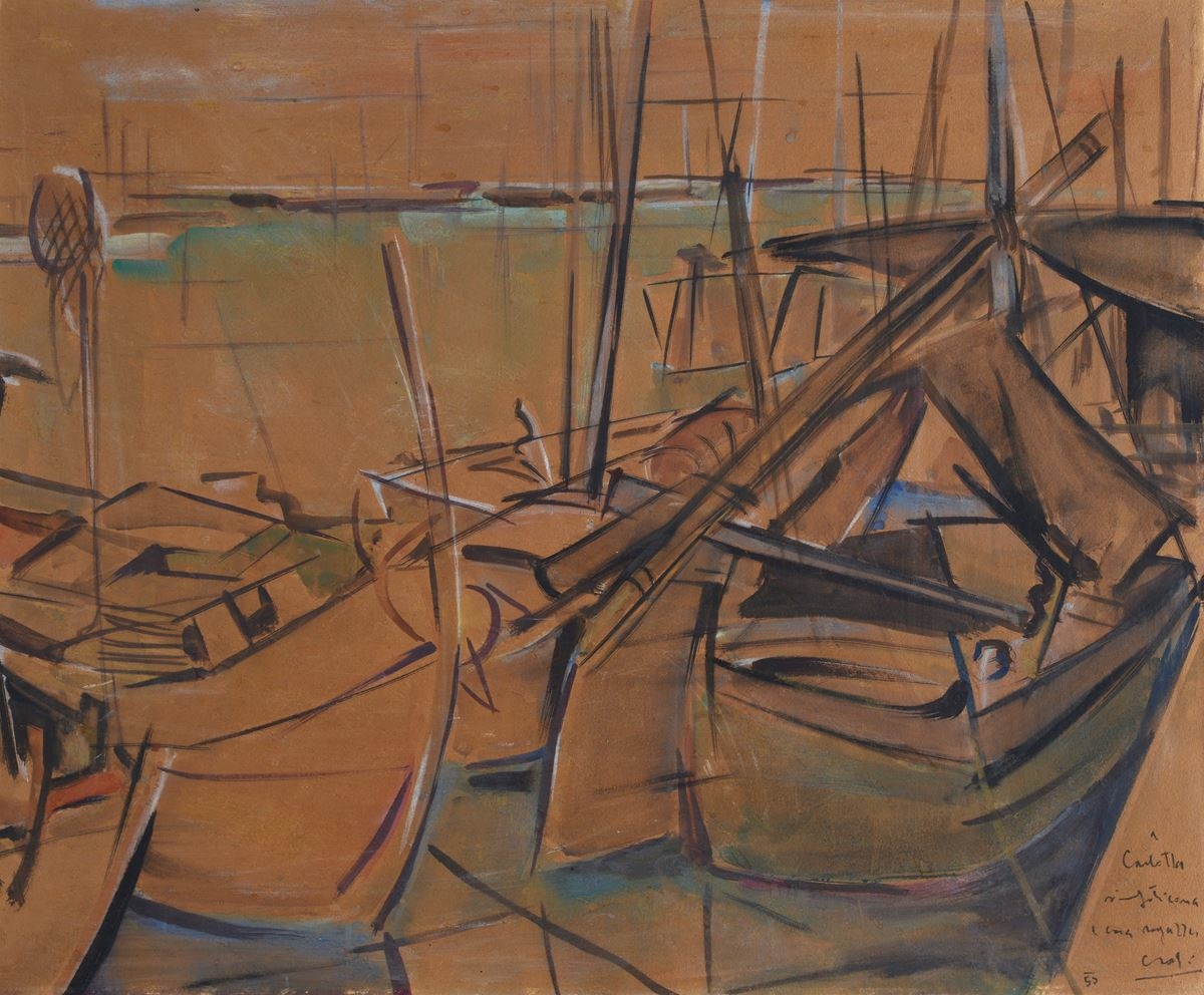 Imbarcazioni, 1950 - Tullio Crali
