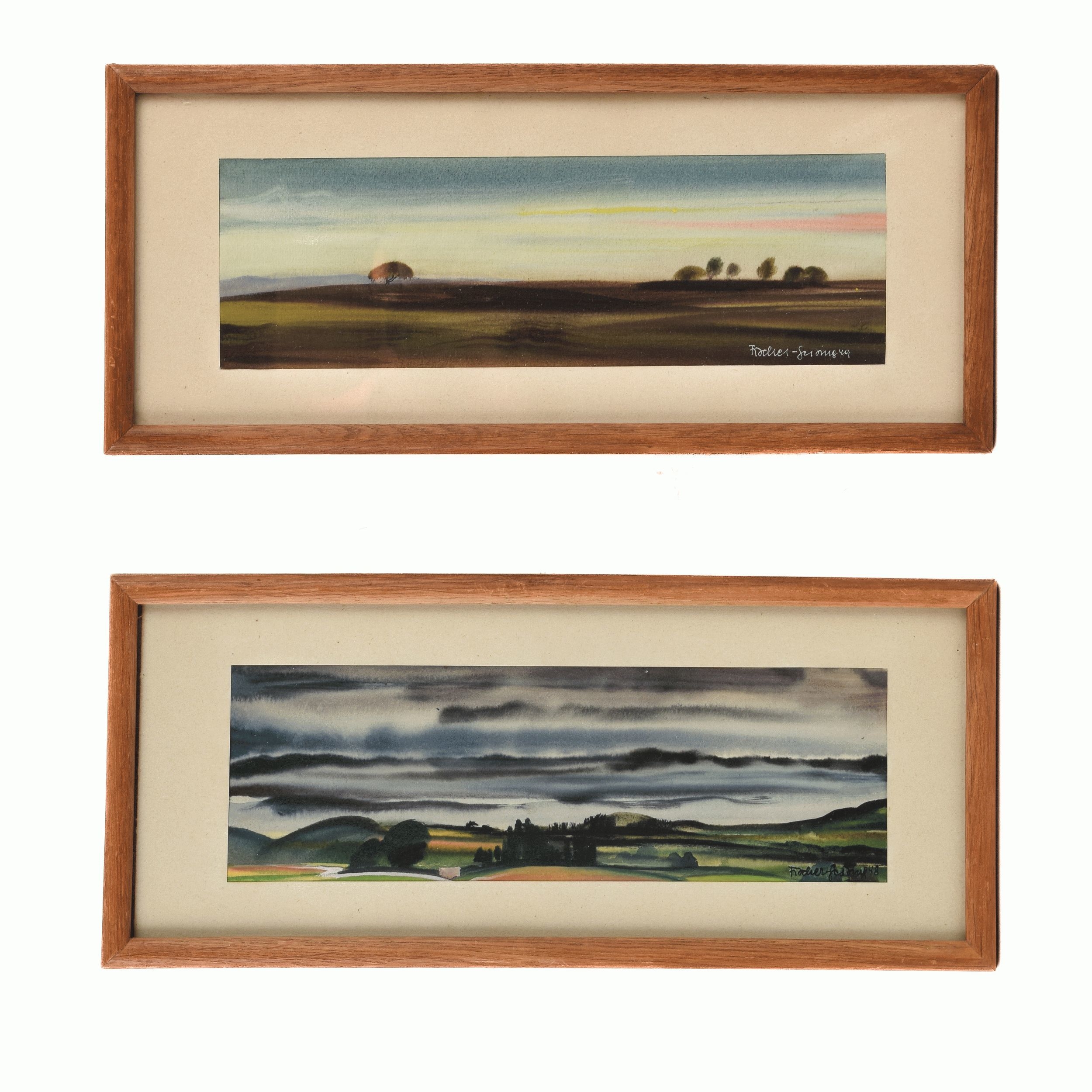 Heribert Fischer-Geising | LANDSCHAFTEN UNTER WEITEM HIMMEL (1948 und ...