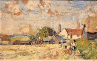 On the farm - Jean Dryden Alexander