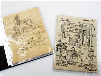 Small portfolio of the works of Sgt. Arnold C. Black - Arnold C. Black