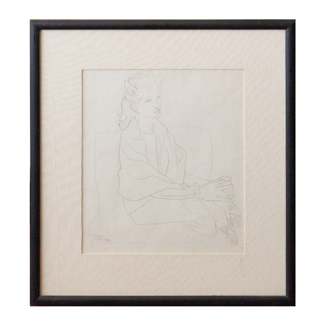 Artwork by Alfredo Zalce, Untitled, Made of drawing on paper