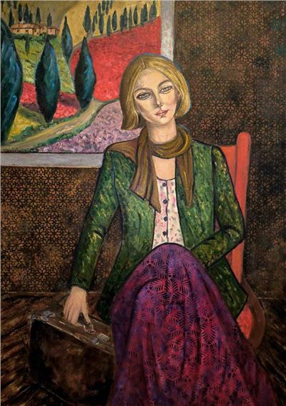 One who loves Tuscany by Krystyna Ruminkiewicz, 2024