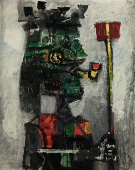 Antoni Clavé | Rey con pica | MutualArt
