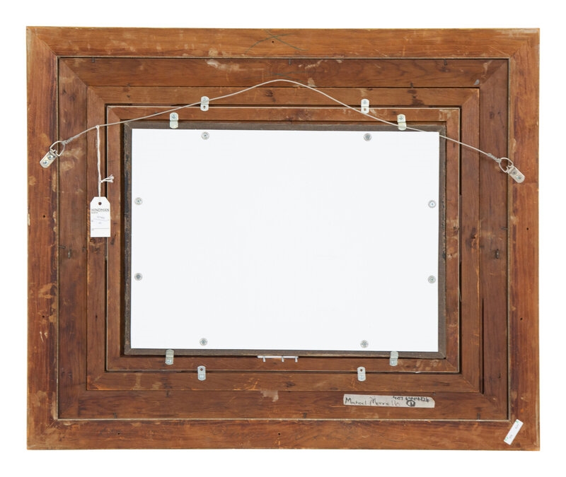 Artwork by Clark Crum, Girl Feeding the Lambs, Made of oil on canvas