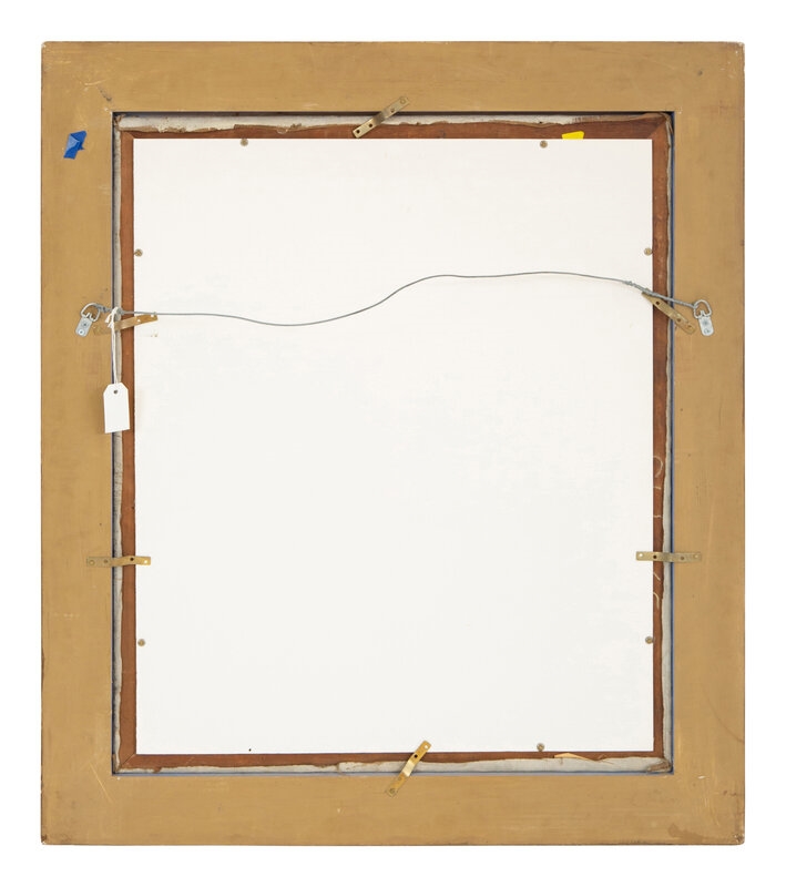 Artwork by Roy Cleveland Nuse, Three Boys at the Sheephole, Made of oil on canvas