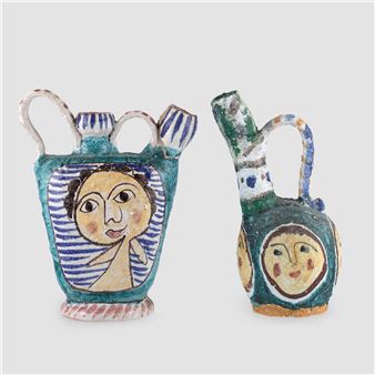 Pair of  vases - Giosuè Procida