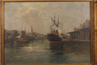 Hafenansicht - Ida Giesecke