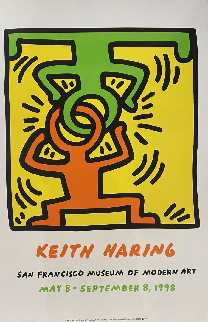 L’attirance des opposés, 1998 by Keith Haring, 1998