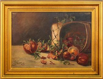 "Basket and Pomegranates" - Mary Stringer