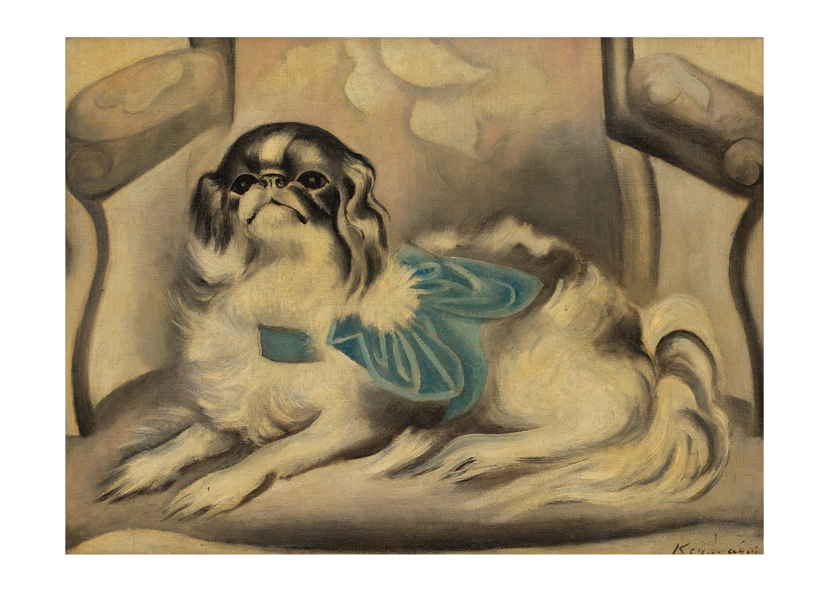 Artwork by Tadashi Koyanagi, DOG, Made of oil on canvas