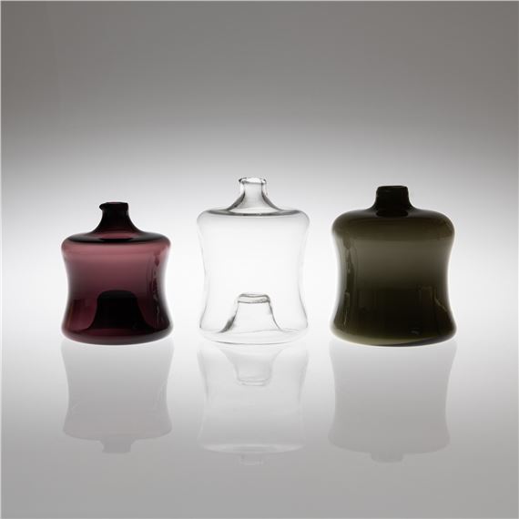 Timo Sarpaneva | Bottles, 3 pcs, model 2509, Iittala, 1960