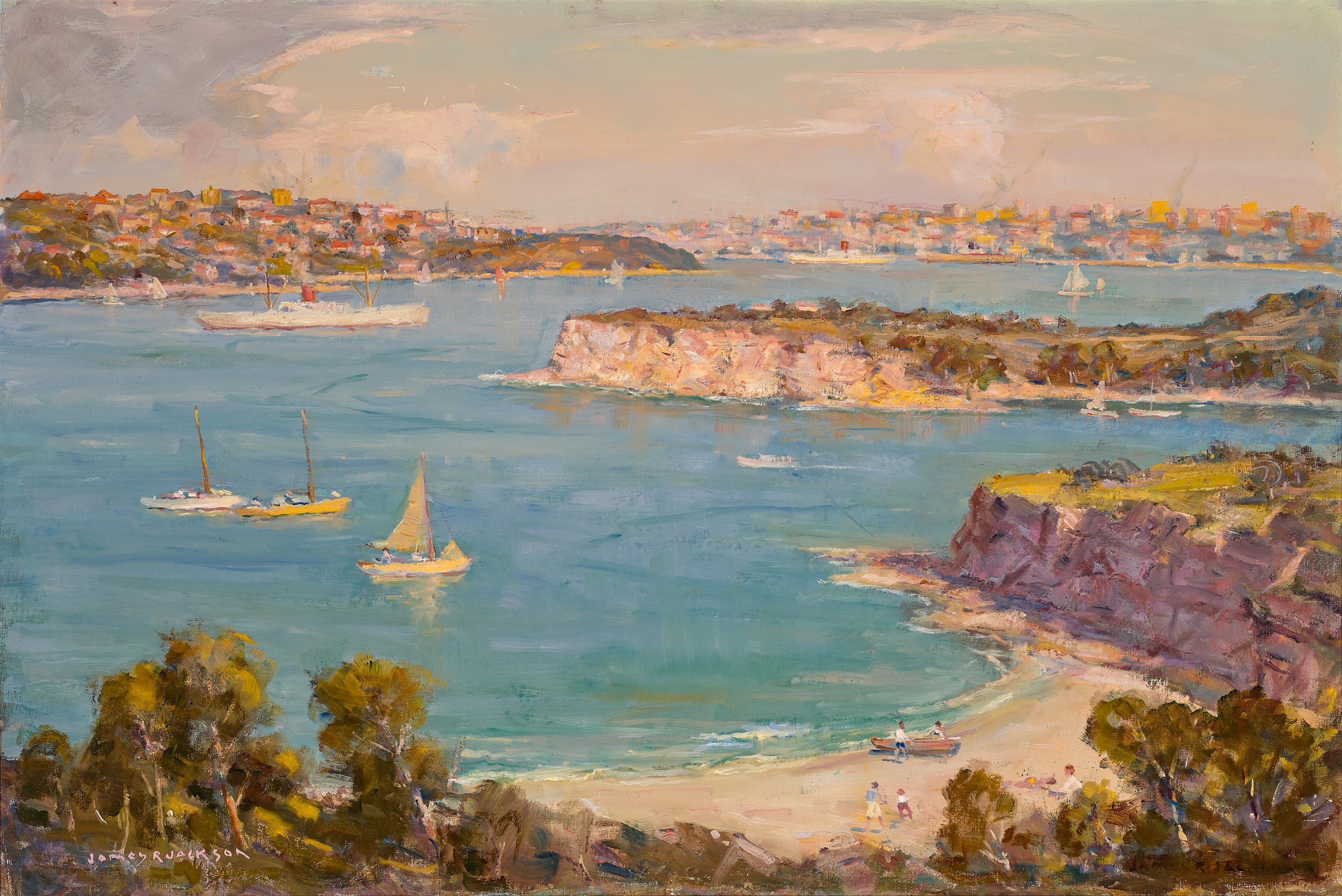 James R. Jackson | ENTRANCE TO SYDNEY HARBOUR FROM DOBROYD (2007 ...