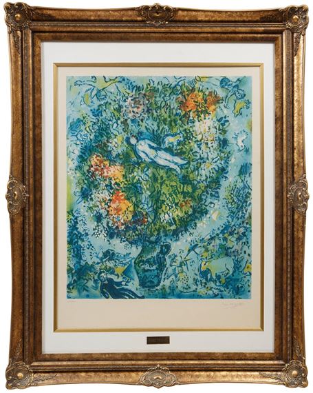 Marc Chagall | Nude Floating in a Vase | MutualArt