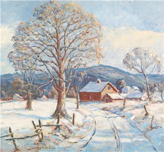 Winter Landscape - Louis Bonsib