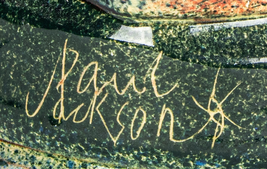 Artwork by Paul Jackson, A Paul Jackson ceramic pitcher in the Cubist taste, Made of ceramic