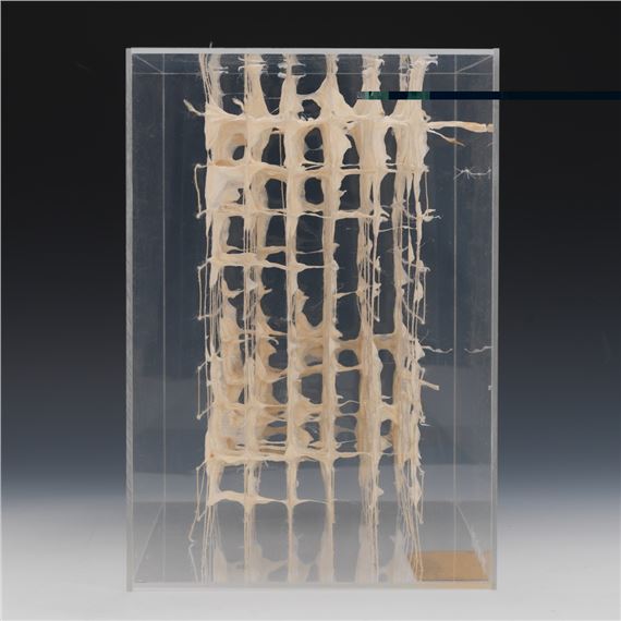 Louise Pierucci Holman | Threaded Box Grid IV (1980) | MutualArt