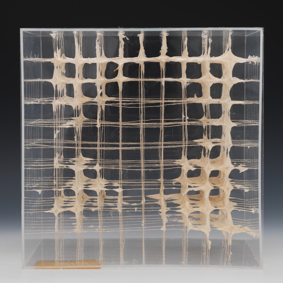 Louise Pierucci Holman | Threaded Box Grid IV (1980) | MutualArt