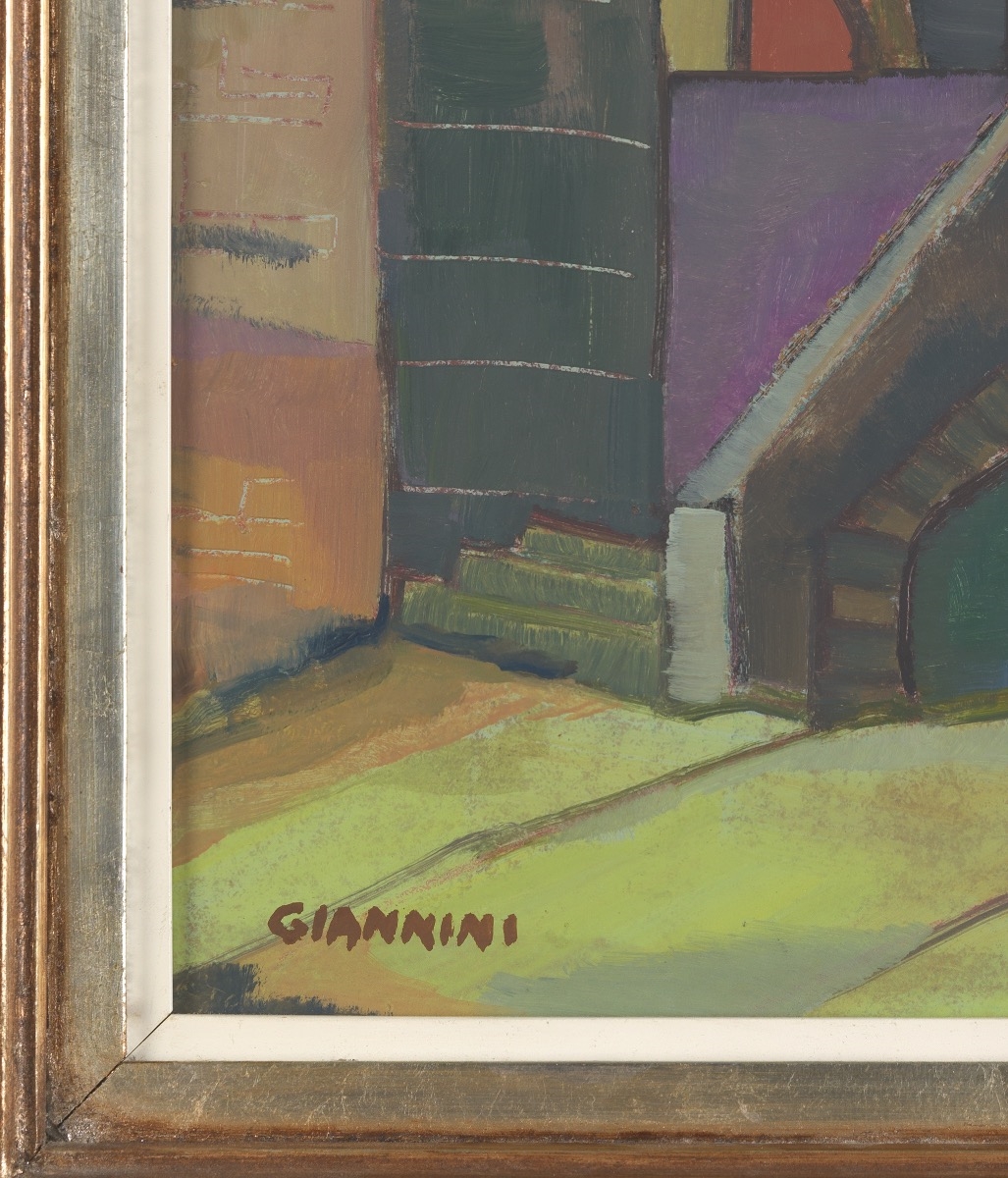 Artwork by Ernesto Gianinni, Culpa de la Catedral, Made of Oil on masonite