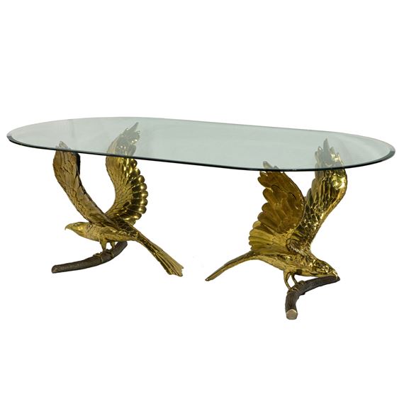 Alain Chevret | A French Alain Chevret (born 1944) sculptural dining ...