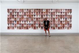 Tony Albert's 'The Garden + Forbidden Fruit' alongside a curated exhibition of emerging first nations artists