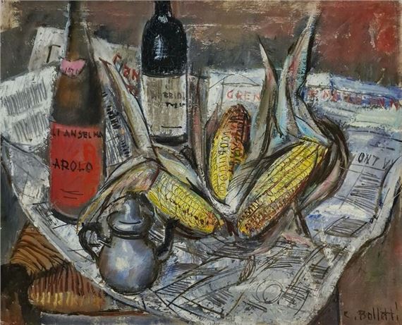 César BOLLETTI (c.1915-1995) Still life with... - Lot 271 - Pichon & Noudel-Deniau (Azur Enchères by César Bolletti