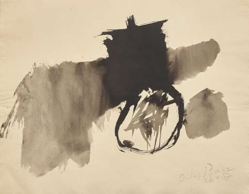 Julius Bissier | 1965) - Untitled (Circa 1970s) | MutualArt