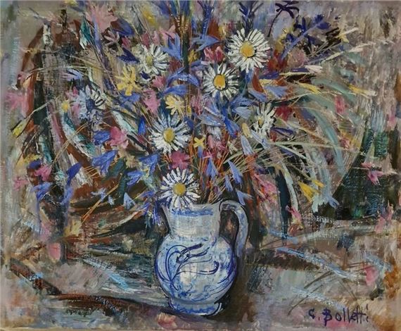 César BOLLETTI (c.1915-1995) Bouquet with... - Lot 262 - Pichon & Noudel-Deniau (Azur Enchères by César Bolletti