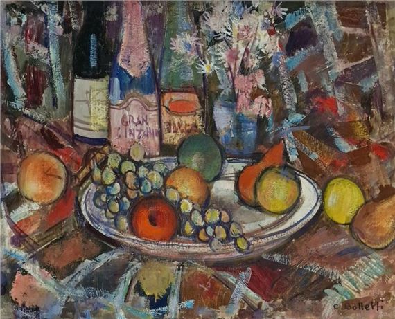 César BOLLETTI (c.1915-1995) Still life with... - Lot 264 - Pichon & Noudel-Deniau (Azur Enchères by César Bolletti