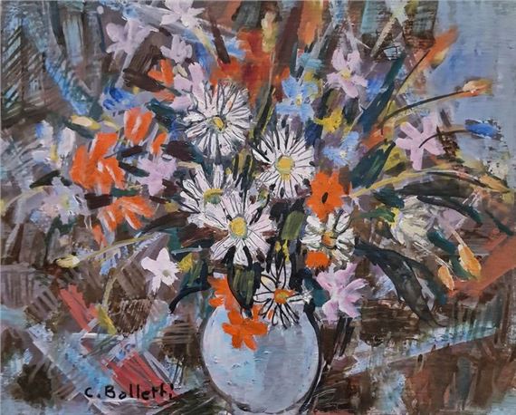 César BOLLETTI (c.1915-1995) Spring Bouquet OIL... - Lot 245 - Pichon & Noudel-Deniau (Azur Enchères