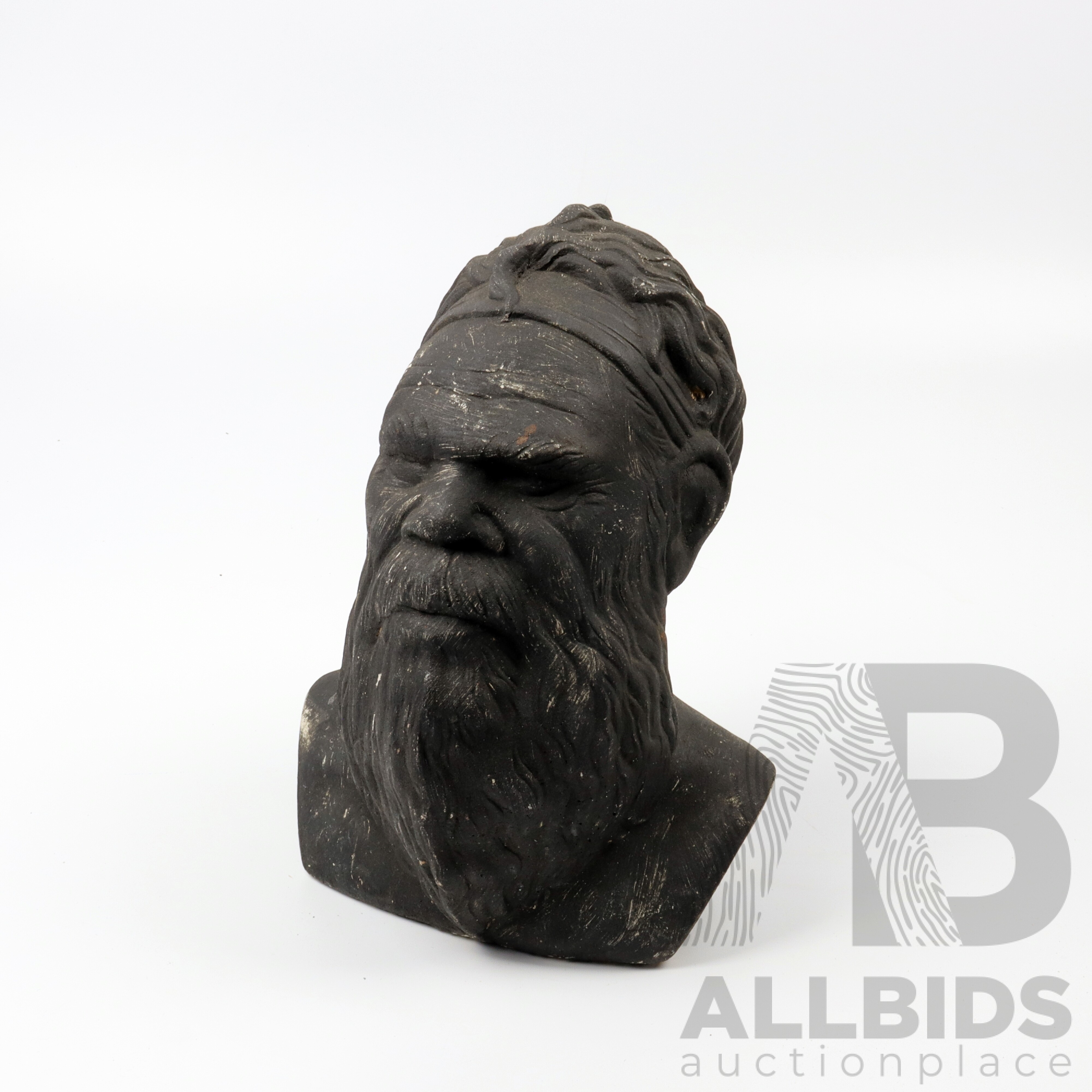 William Ricketts | Bust of an Aboriginal Elder in the Style of William ...