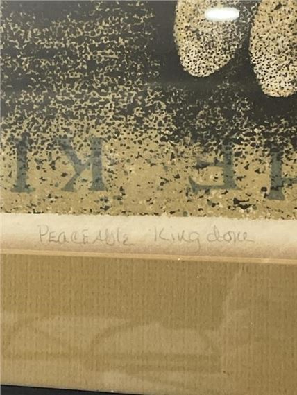 Carol Jablonsky | JL) Carol Jablonsky “Peaceable Kingdom” 5/300