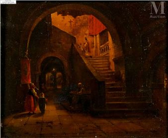 Abbaye de Saint Victor à Marseille - Adolphe Barrigues de Fontainieu