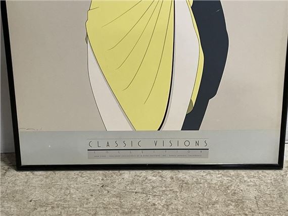 Patrick Nagelのシルクスクリーン PATRICK NAGEL (1945-1984) “Commemorative #6” Silkscreen