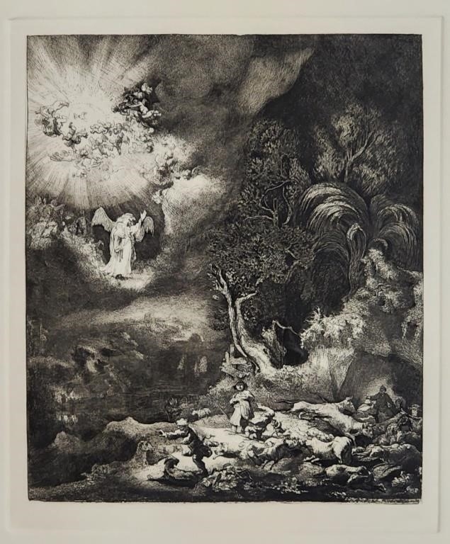 Amand Durand Restrike Etching, Durand, After Rembrandt MutualArt