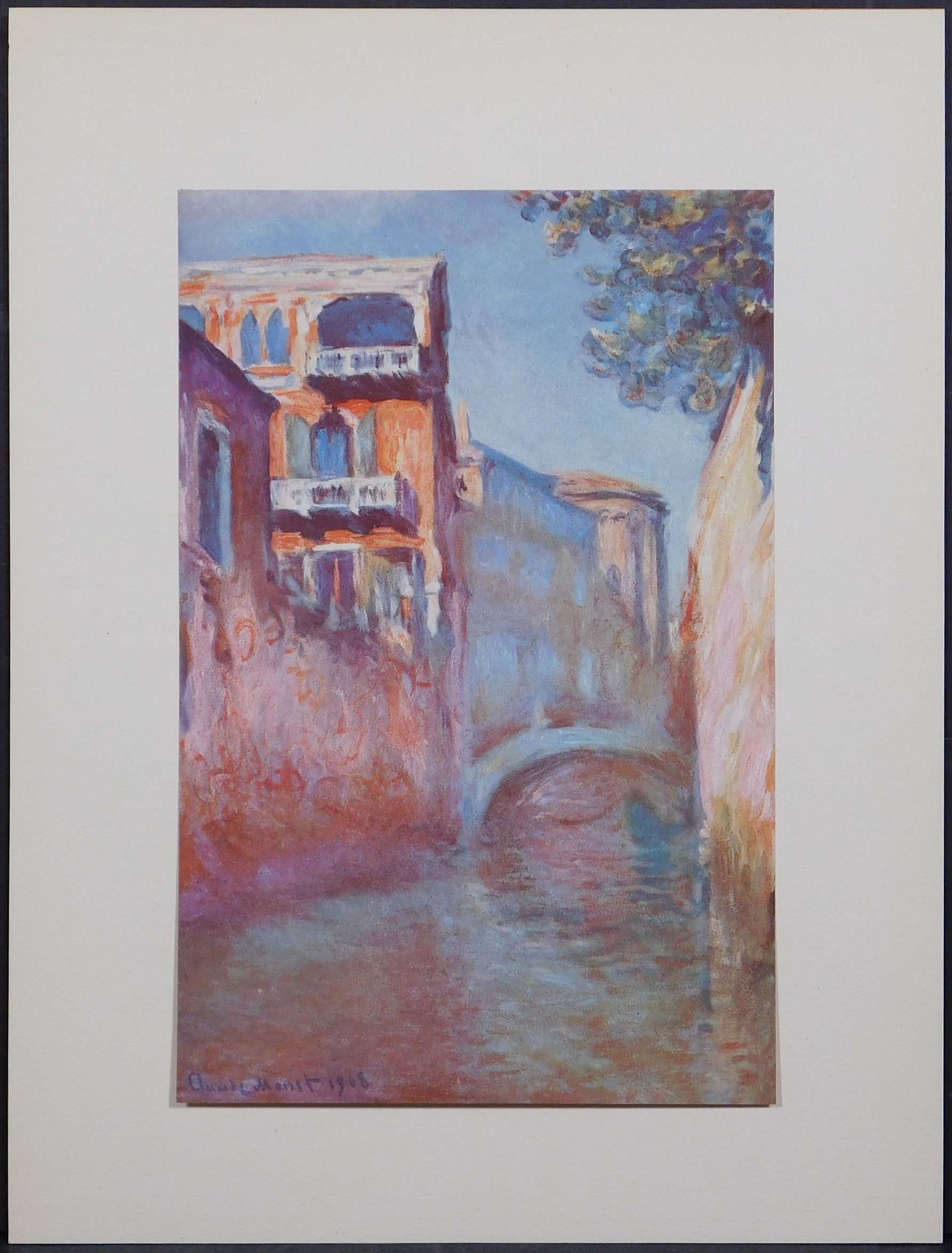 Claude Monet | Venice, Rio de Santa Salute (1924) | MutualArt