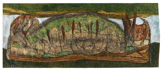 und Wälder treiben herein by Günther Huniat, 1972