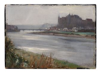 Blick auf die Albrechtsburg Meißen - Paul Söborg